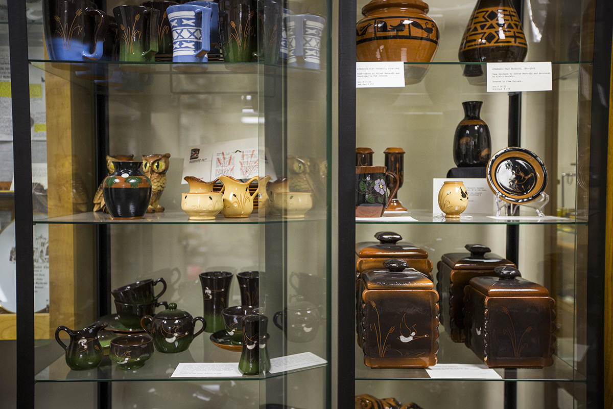 A collection of Athabasca Clay Products are now housed in the Athabasca Archives.